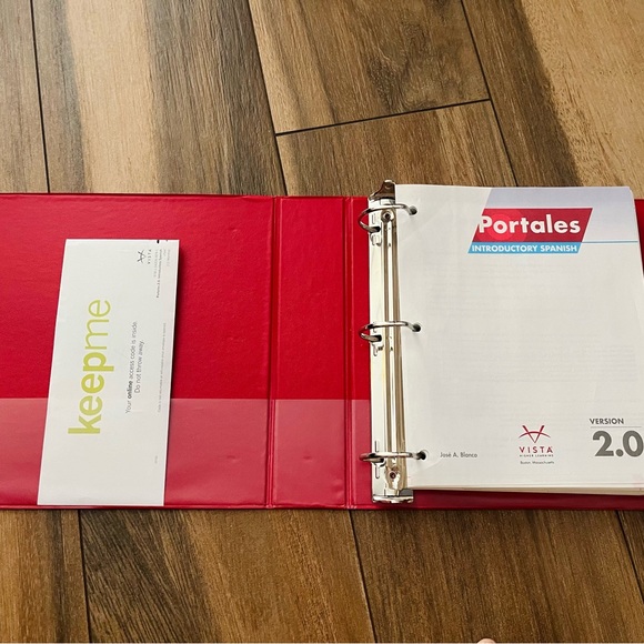Portales 2.0 (LooseLeaf Textbook) Red Binder Included: ISBN 13: 9781543374377 - Picture 3 of 6